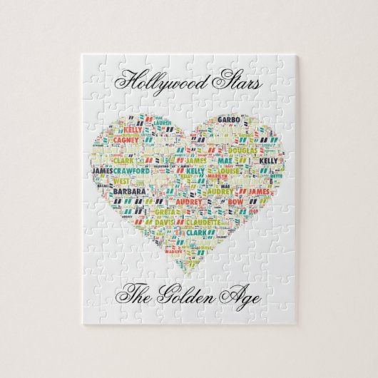 ゴールデンエイジオブハリウッドスターズジグソーパズル ジグソーパズル (縦)