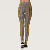 ゴールデンエイジビクトリアンズヴィンテージプリントヨガレギンス レギンス (裏面)