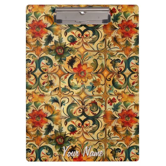 ゴールデンエイジボタニカルデザイン クリップボード (正面)