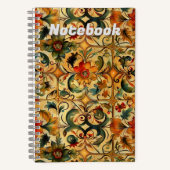 ゴールデンエイジボタニカルデザイン ノートブック (正面)