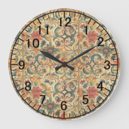 ゴールデンエイジ植物学 ラージ壁時計