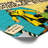 ゴールデンエイジ漫画アート – スパイとカウンタースパイ ポスター (角)