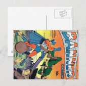 ゴールデンエイジ漫画アート – バナー漫画 ポストカード (正面/裏面)