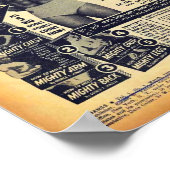 ゴールデンエイジ漫画アート – ヴィンテージボディビル広告 ポスター (角)