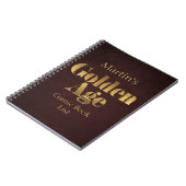 ゴールデンエイジ漫画ブックリストノートブック ノートブック (左側)