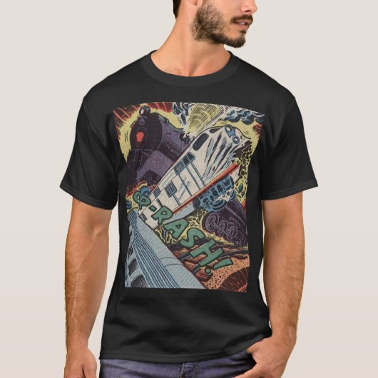 ゴールデンエイジ漫画 Tシャツ (正面)