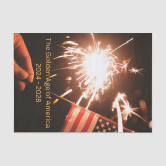 ゴールデンエイジ・オブ・アメリカ2024年から2028年までのティッシュペーパー 薄葉紙