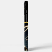 ゴールデンエイリアン姿Area 51の宇宙リングや輪間 Case-Mate iPhoneケース (裏面 / 左)