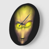 ゴールデンエイリアン ラージ壁時計 (傾斜)