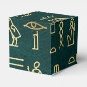 ゴールデンエジプト絵文字タイポグラフィエジプト フェイバーボックス (裏面サイド)