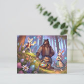 ゴールデンエッグ発見 – イースターフォレストアドベンチャー シーズンポストカード (スタンド正面)