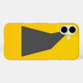 ゴールデンエッジ抽象芸術ケース Case-Mate iPhoneケース (裏面 (横))