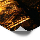 ゴールデンエッフェルタワーポスター ポスター (角)