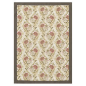 ゴールデンエラグラマーフローラダマビクトリアンスク テーブルクロス (正面)