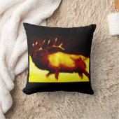 ゴールデンエルク クッション (ブランケット)