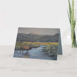 ゴールデンエルク 5 x 7" カード