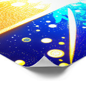 ゴールデンエレガンスのブルーアイズ ポスター (角)