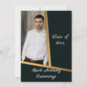 ゴールデンエレガンスクラス写真卒業3 招待状 (正面)