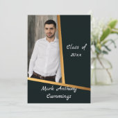 ゴールデンエレガンスクラス写真卒業3 招待状 (スタンド正面)