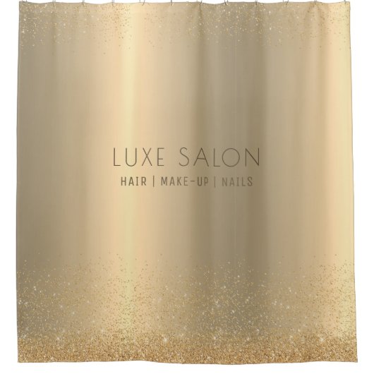 ゴールデンエレガンスミニマルシグネチャー シャワーカーテン (正面)