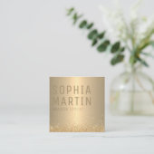 ゴールデンエレガンスミニマルシグネチャー スクエア名刺 (スタンド正面)