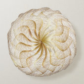 ゴールデンエレガンスラウンド枕カバー ラウンドクッション (裏面)