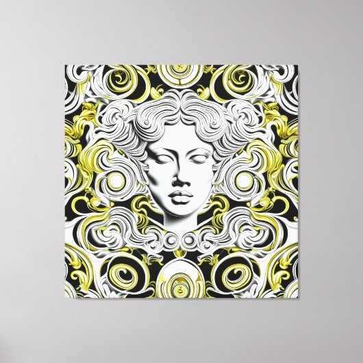 ゴールデンエレガンス:アヤナ キャンバスプリント (正面)