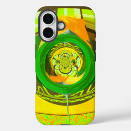ゴールデンエレガンス:美しいアフリカの黄色のローズアート iPhone 16ケース