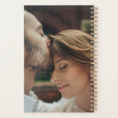 ゴールデンエレガントカラーフローラ2枚フォトプランナー プランナー手帳 (裏面)