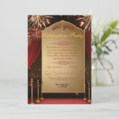 ゴールデンエレガントゲイツ新年の招待状パーティー 招待状 (スタンド正面)