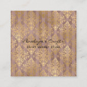 ゴールデンエレガントスクエア名刺 スクエア名刺 (正面)