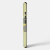 ゴールデンエレガントスターエクセレンスモダンイエローグレー Case-Mate iPhoneケース (裏面 / 左)