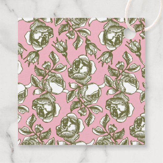 ゴールデンエレガントバラオンピンクカスタムラベル フェイバータグ (裏面)