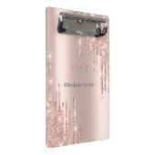 ゴールデンエレガントバラグリッター、クリップボード ミニクリップボード (アングル)