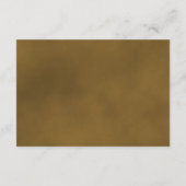 ゴールデンエレガントバラシック結婚ズ詳細サイト エンクロージャーカード (裏面)