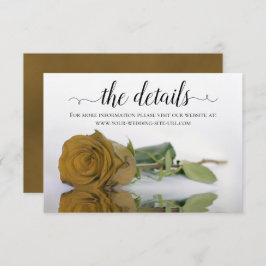 ゴールデンエレガントバラシック結婚ズ詳細サイト エンクロージャーカード