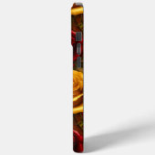 ゴールデンエレガントバラヴァレンティネス Case-Mate iPhoneケース (裏面 / 左)