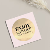 ゴールデンエレガントフェイクバラサロンクーポン 割引カード