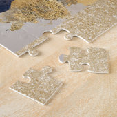 ゴールデンエレガントフラワージグソーパズル ジグソーパズル (側面)