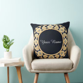 ゴールデンエレガントフローラ枠 クッション (椅子)