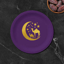 ゴールデンエレガントラクメル ペーパープレート