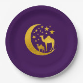 ゴールデンエレガントラクメル ペーパープレート (正面)