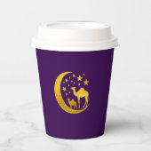 ゴールデンエレガントラクメル 紙コップ (正面)