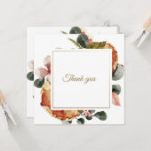 ゴールデンエレガント秋フローラ「ありがとう」 カード (正面/裏面インサイチュ)