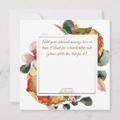 ゴールデンエレガント秋フローラ「ありがとう」 カード (裏面)