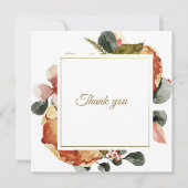 ゴールデンエレガント秋フローラ「ありがとう」 カード (正面)