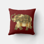 ゴールデンエレファント装飾用クッション クッション (裏面)