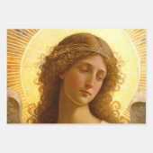 ゴールデンエンジェルやさしい愛のメッセンジャー ラッピングペーパーシート (正面3)