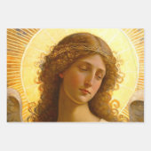 ゴールデンエンジェルやさしい愛のメッセンジャー ラッピングペーパーシート (正面2)