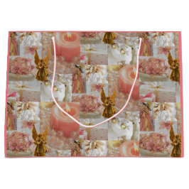 ゴールデンエンジェルアンドデコレーション抱き枕 ラージペーパーバッグ